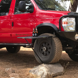 Aluminum Camping Tire Table - Larger