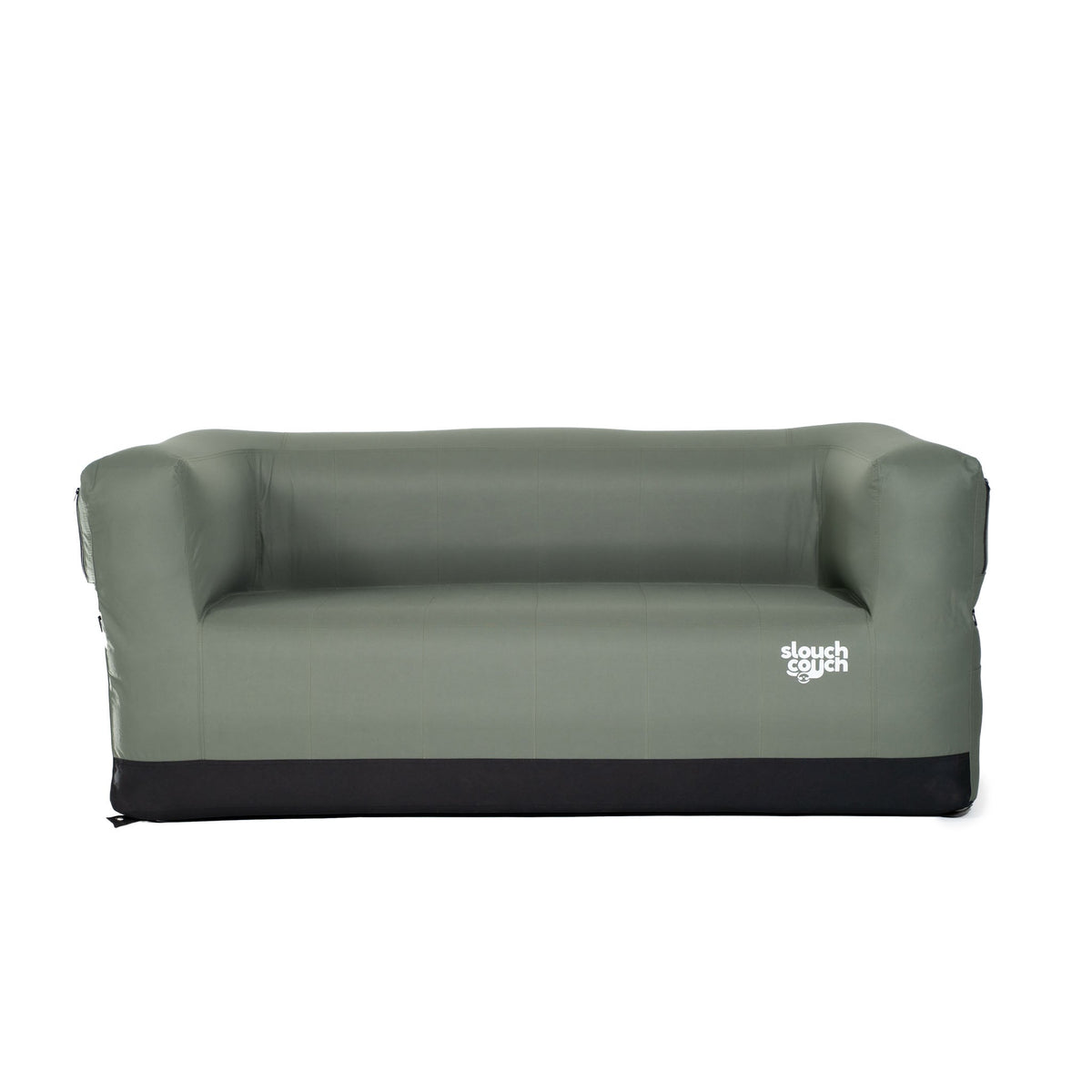 Happy Camper Green Slouch Couch