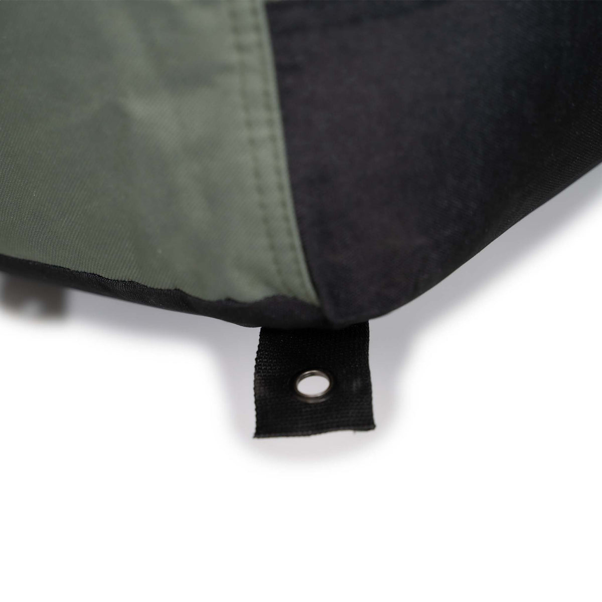 Happy Camper Green Slouch Couch