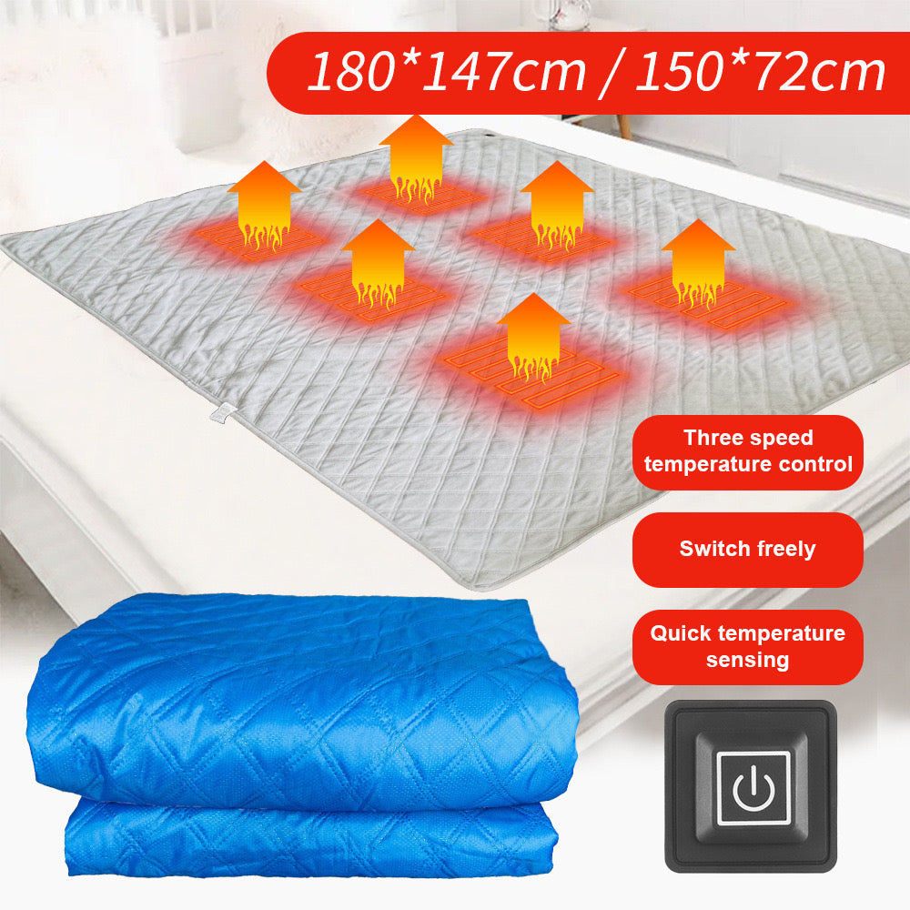 LITEGUEST Heated Camping Blanket – USB Powered Warmth for Outdoors