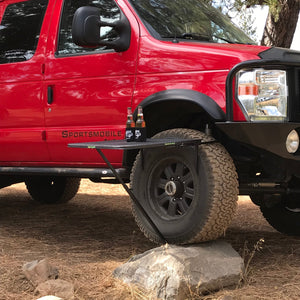 Aluminum Camping Tire Table - Larger
