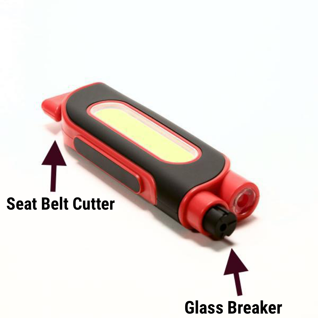 3 Way LED Light &amp; Emergency Auto Safety Tool - Defiance Tools